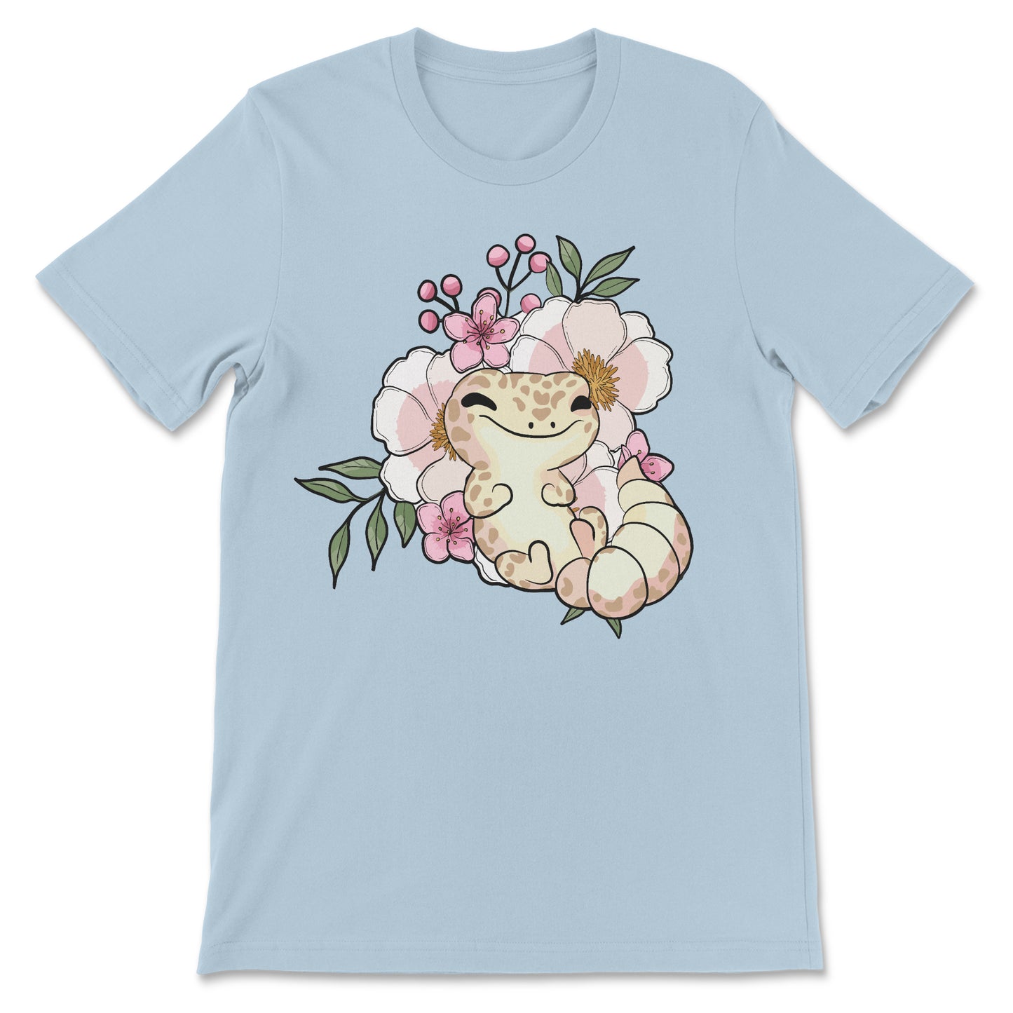 Floral Gecko T-Shirt