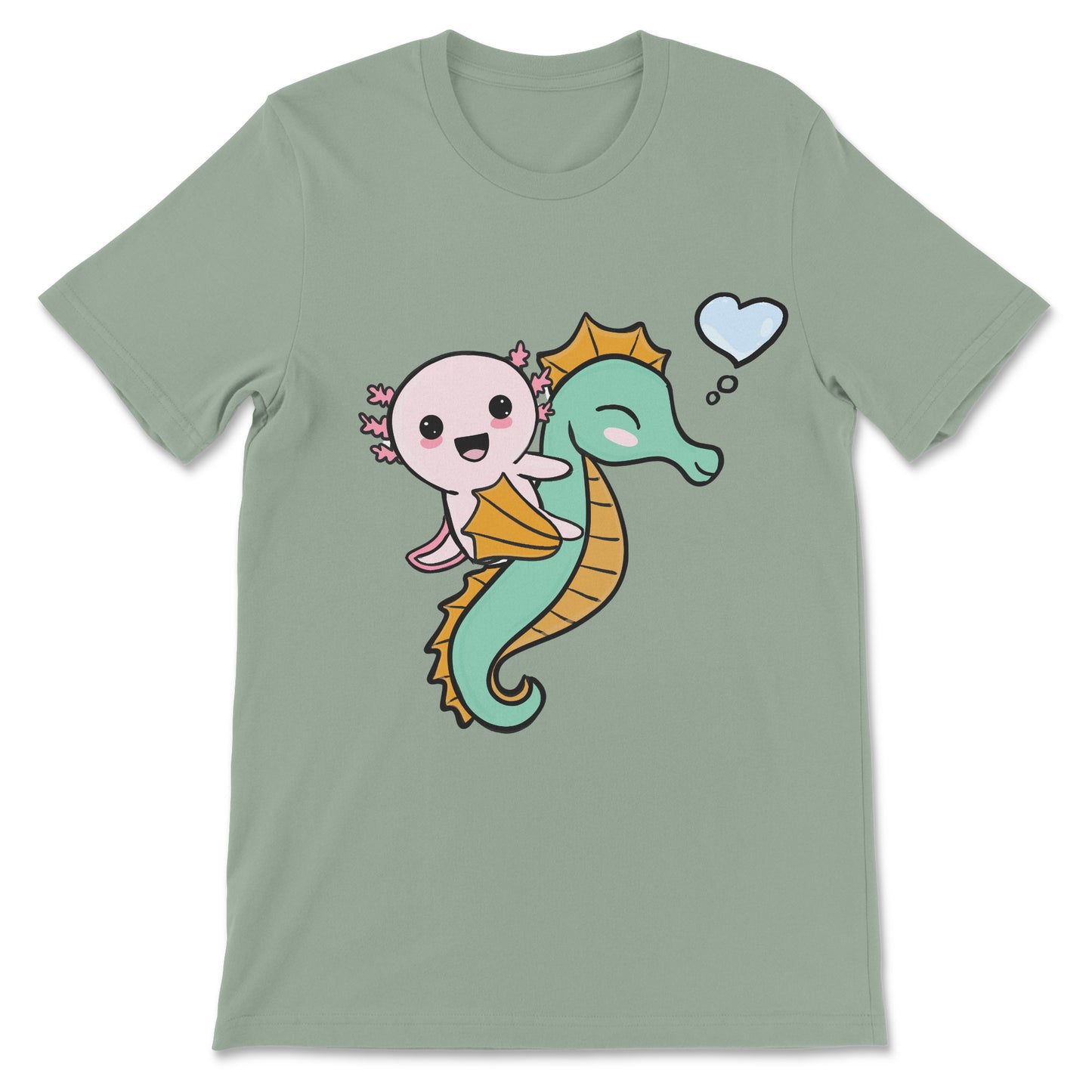 Giddy-Up Horsey Axolotl T-Shirt