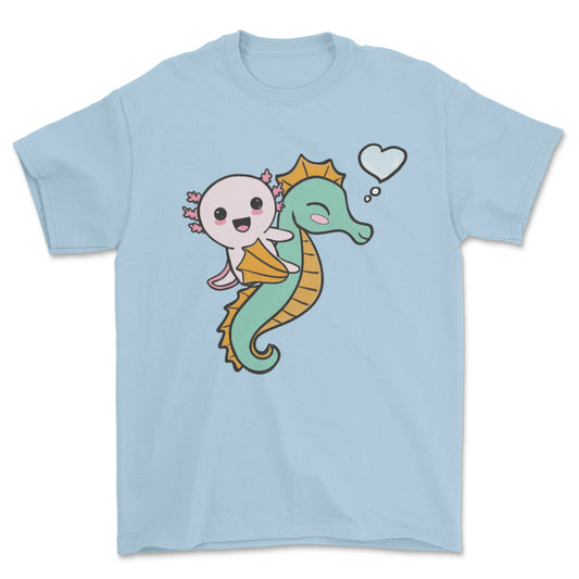Giddy-Up Horsey Axolotl Youth T-Shirt