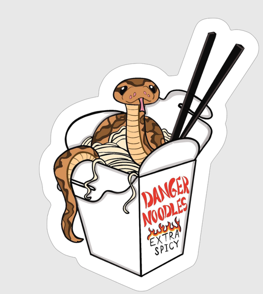 Danger Noodle Extra Spicy Sticker
