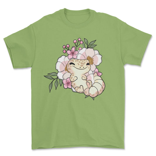 Floral Gecko Youth T-Shirt